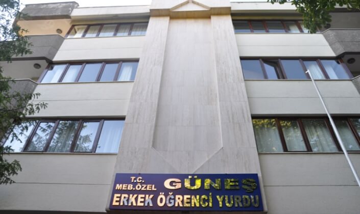 Ankara Güneş Erkek Öğrenci Yurdu